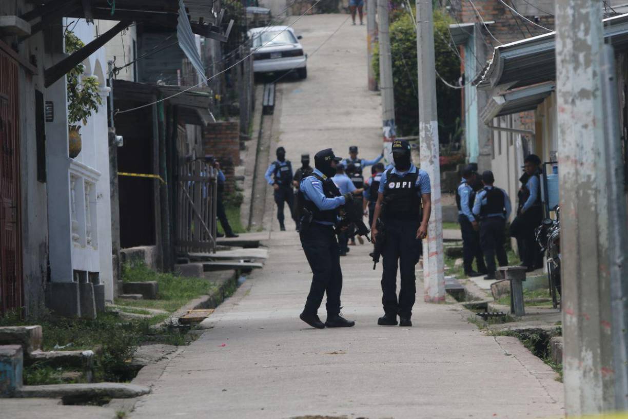 ¡Zona de guerra! Un pandillero muerto en enfrentamiento en Ciudad España
