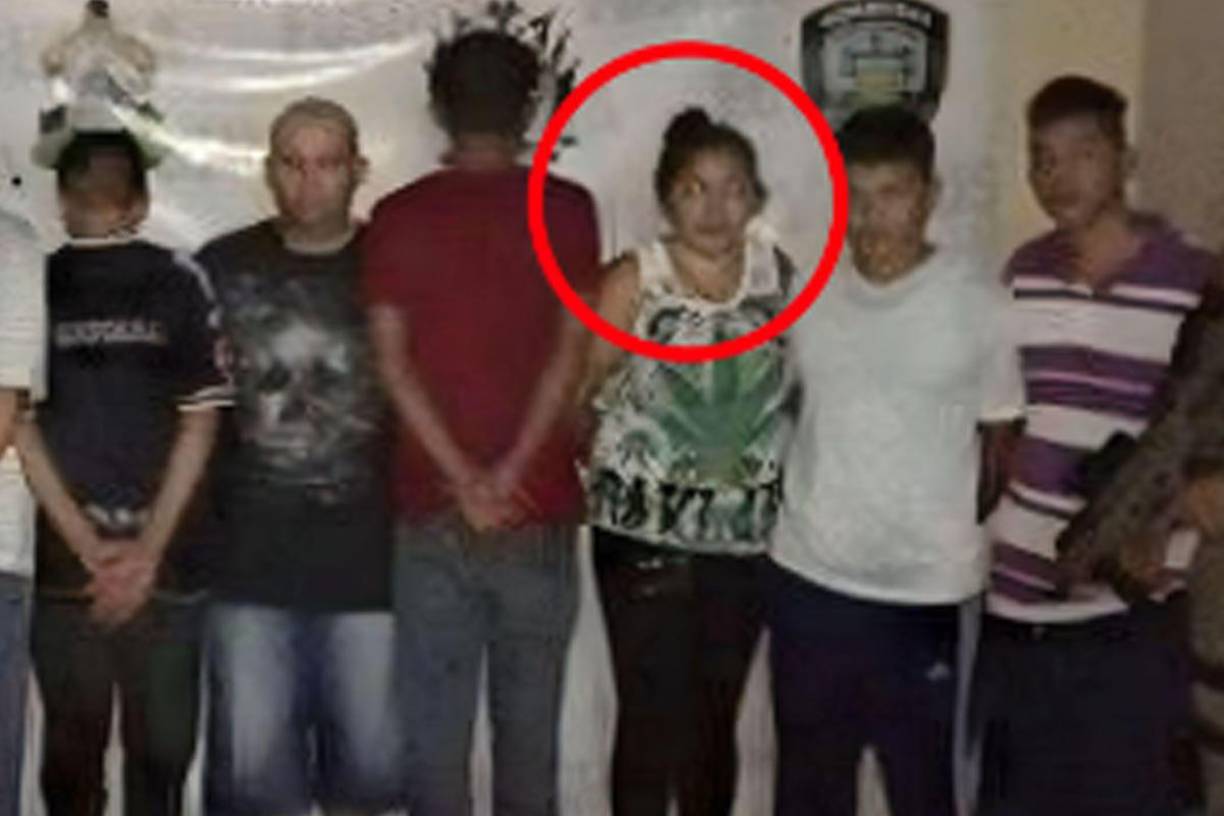 Dunia Aracely Bonilla Guzmán, ‘Huma’, fue capturada en 2016 junto a otros miembros de Mara Salvatrucha (MS-13) cuando cobraban extorsión al sector del transporte y negocios en el municipio de Santa Cruz de Yojoa, Cortés.
