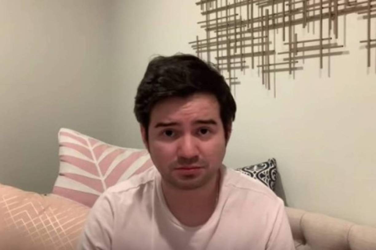 Jay también contó fue al hospital porque se levantó 'con una tos muy fea, una tos seca y me dolía demasiado la garganta y se me hacía muy difícil respirar'.