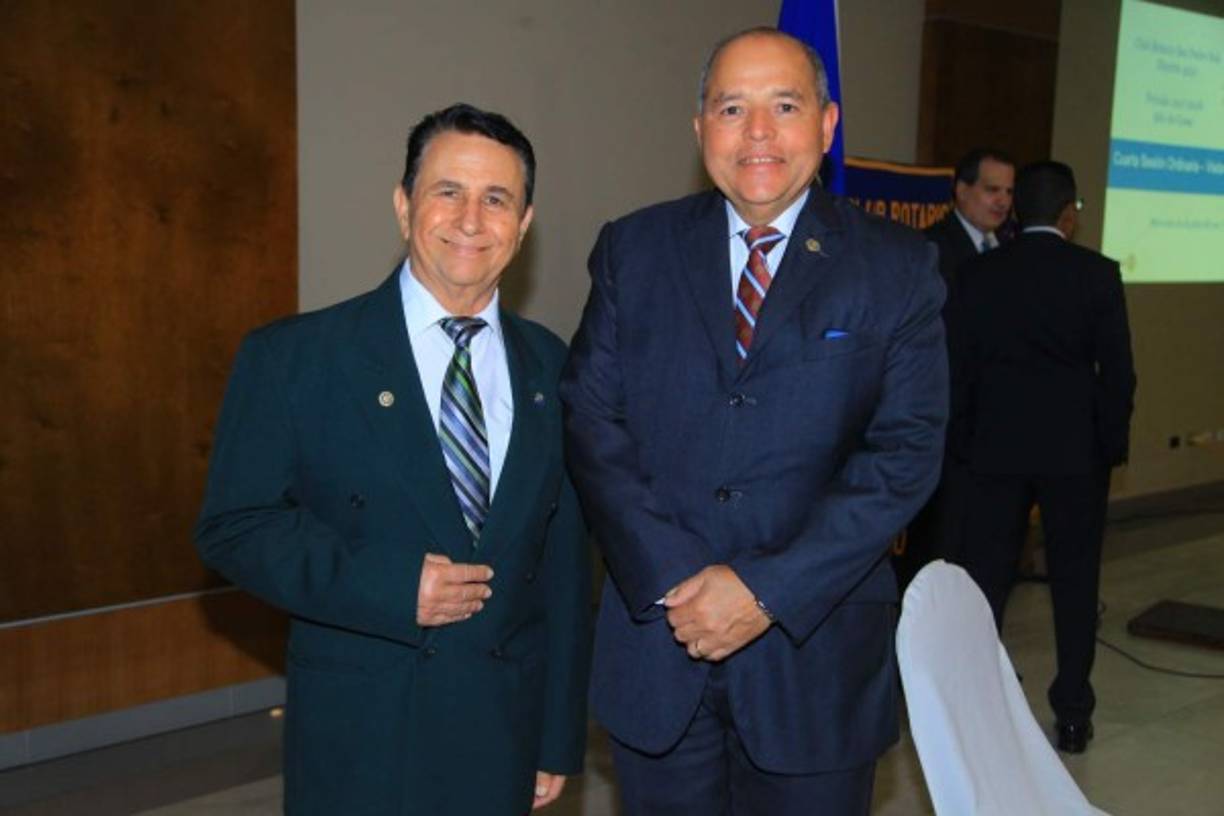 Alfredo Faraj y Servio Erazo.