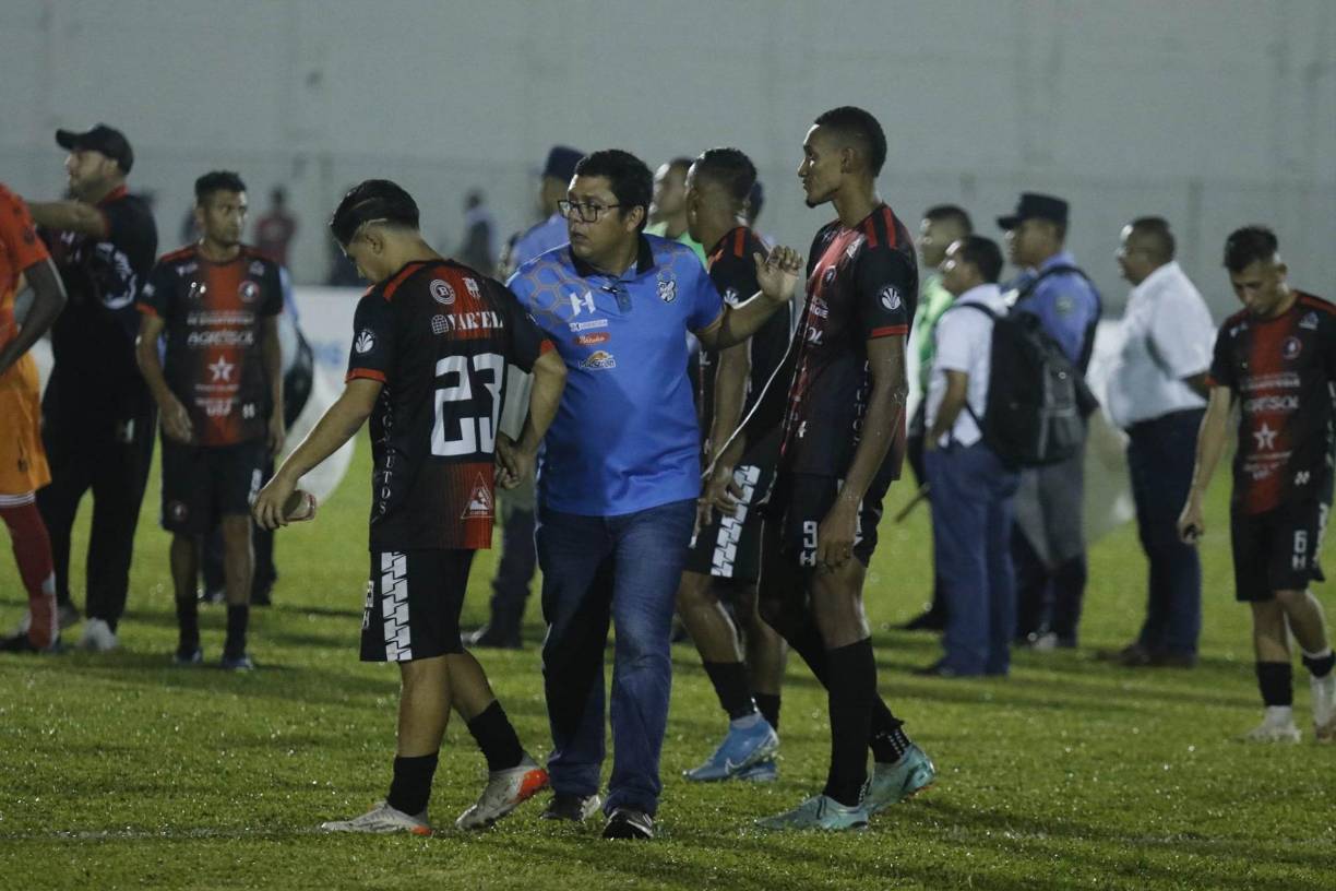 Las duras imágenes de Independiente y el festejo de Platense