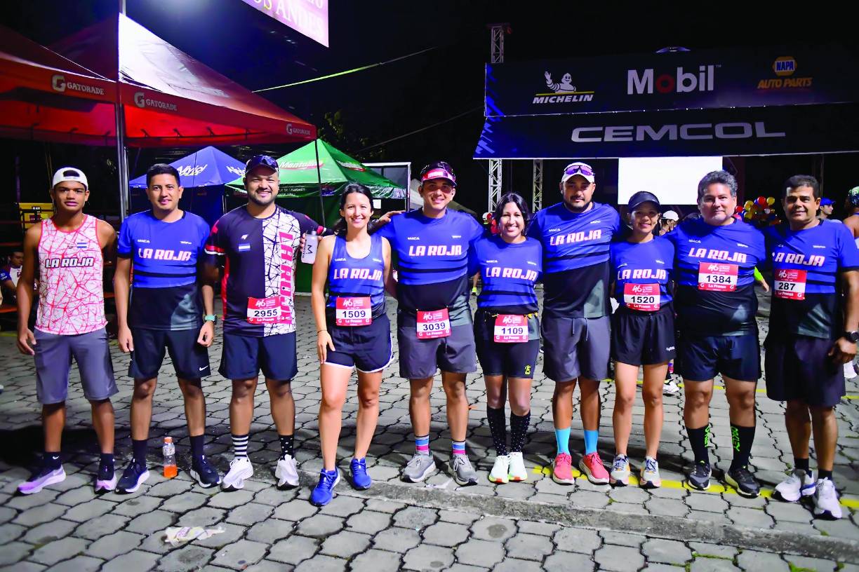 Desde Puerto Cortés, La Roja tuvo participación con al menos 15 corredores.