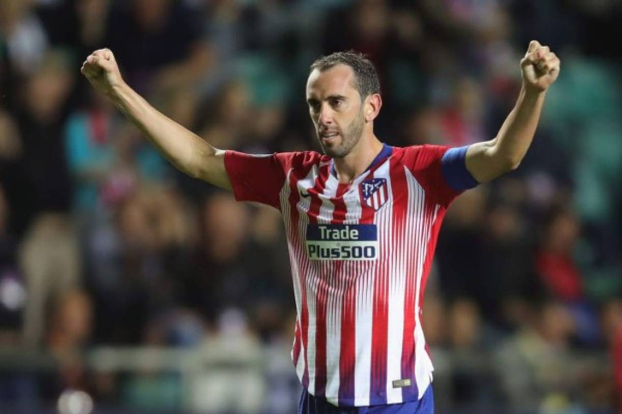10. Diego Godín (Atlético de Madrid).