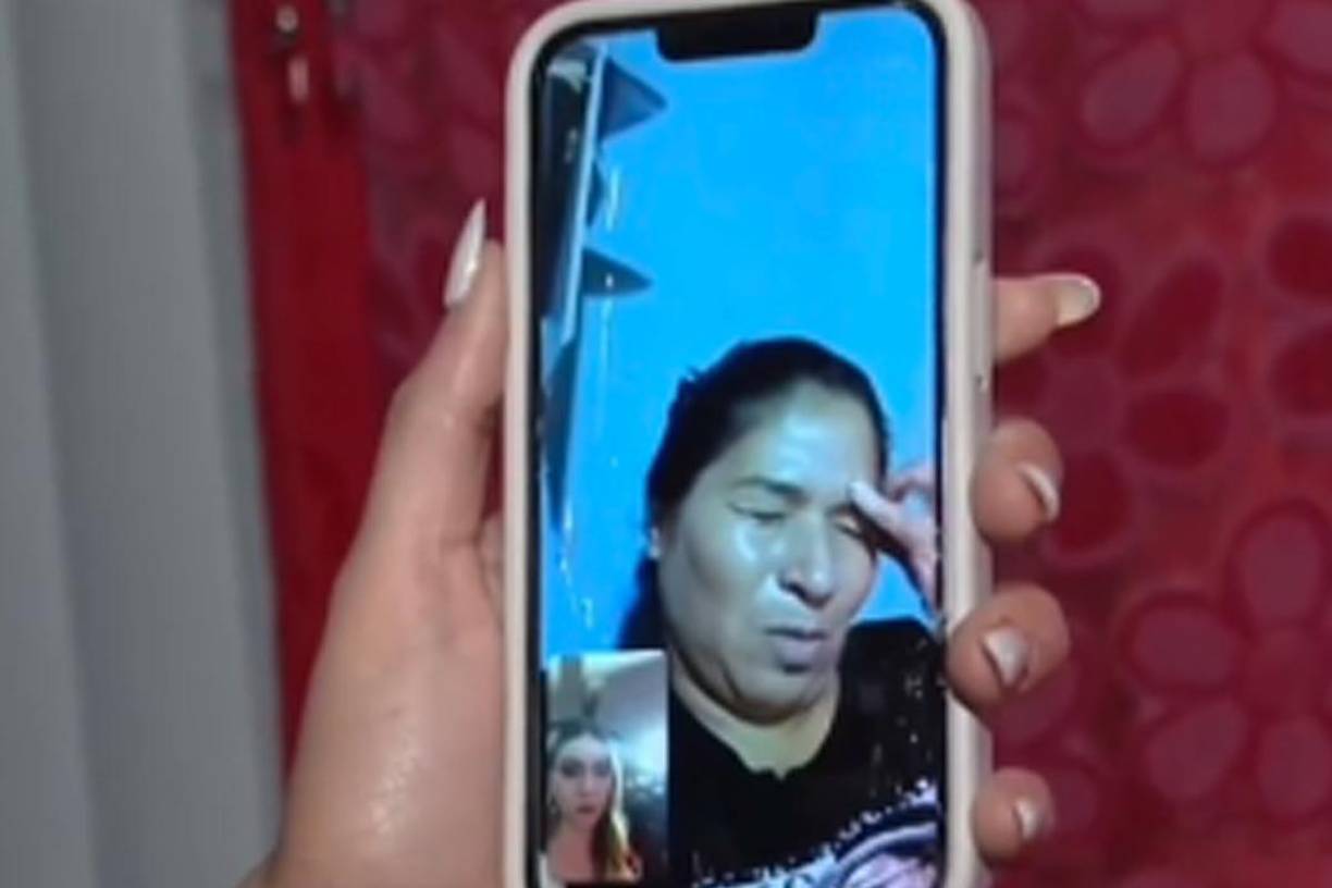 La madre de Doris Aguilar clamaba a Dios para que apareciera después de no saber de ella durante varios días.