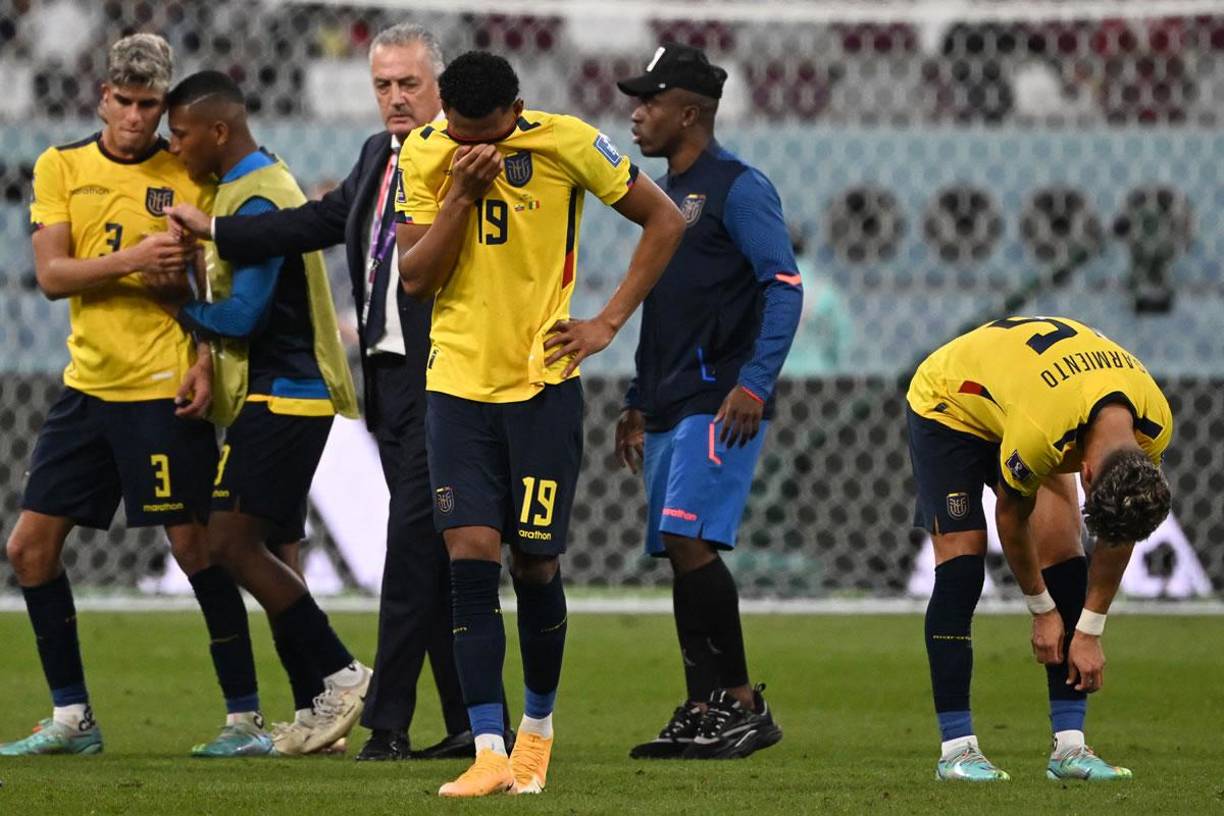 Llanto desconsolado: la tristeza de Ecuador por la eliminación