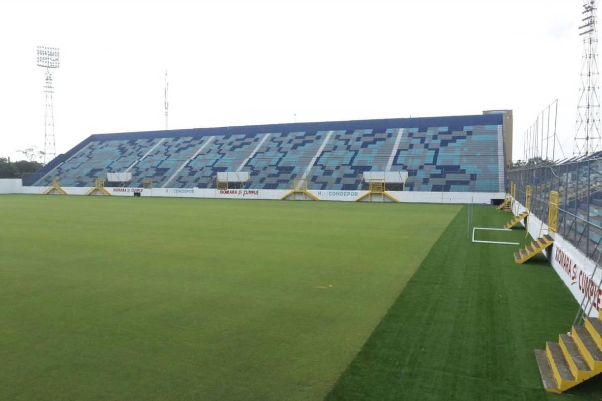 Además de contar con una cancha de primer nivel igual a la del Nacional, el Estadio Morazán se renovó en muchas áreas, entre ellas la iluminación, camerinos, butacas y la zona de palco.