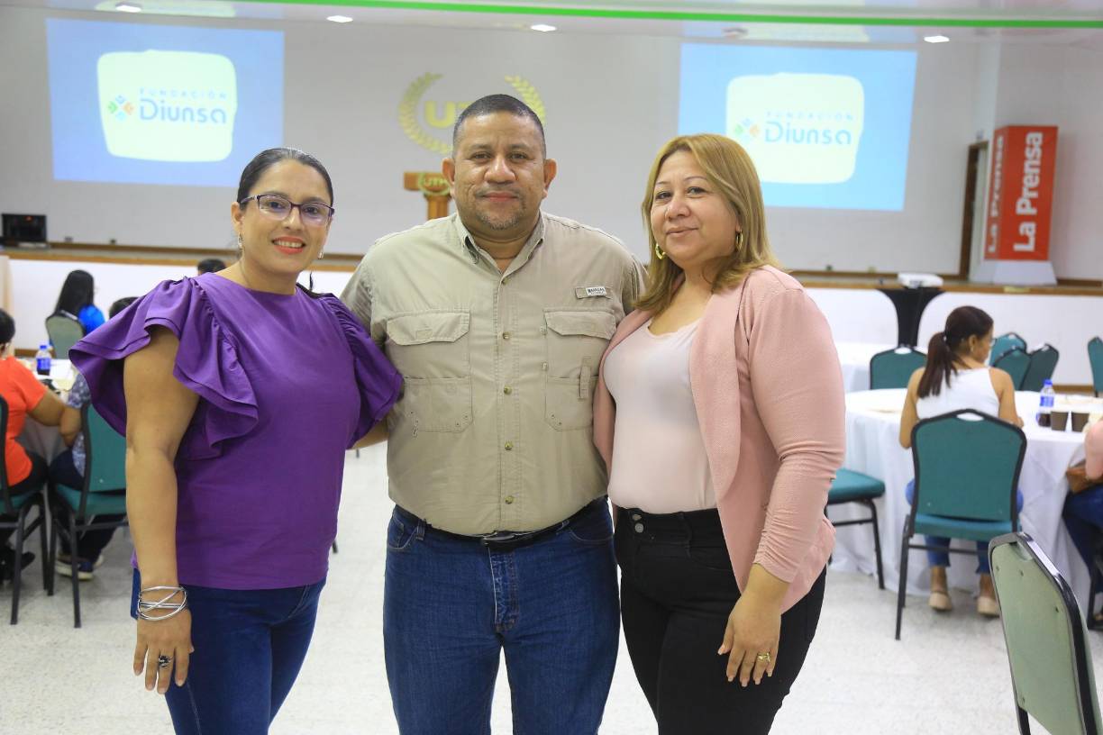 Mariana Paredes, Olman Talavera y Delia Chávez