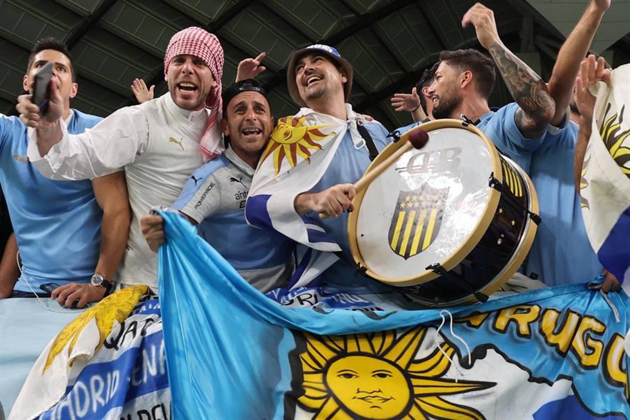 Así estuvo el ambiente en las graderías del Estadio Al Janoub de Qatar.