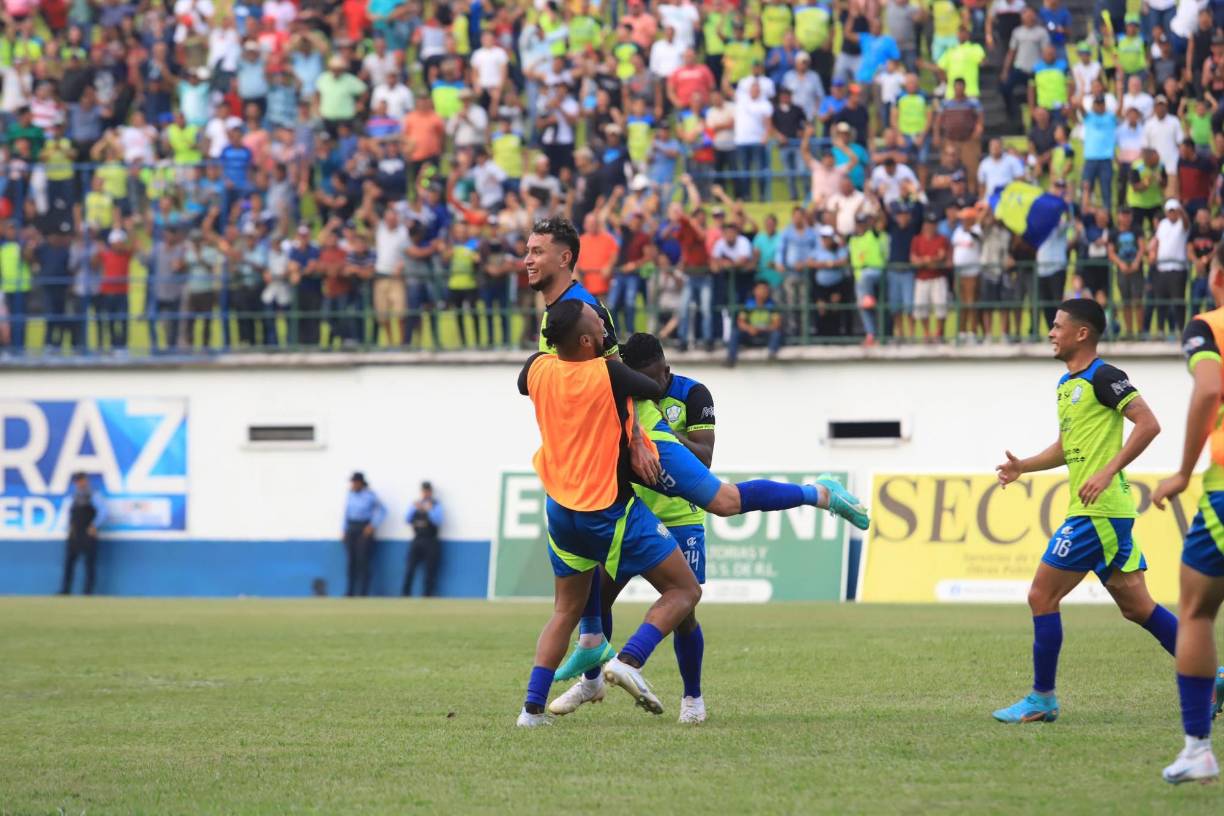 Erick Andino acabó con la ilusión del Real España de una posible remontada.