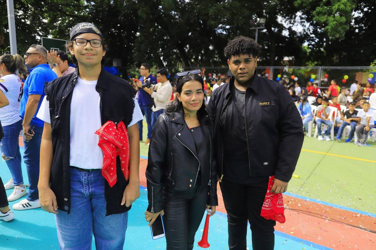 Ricardo Munguía, Rocío Barahona y Rubén Nuñez