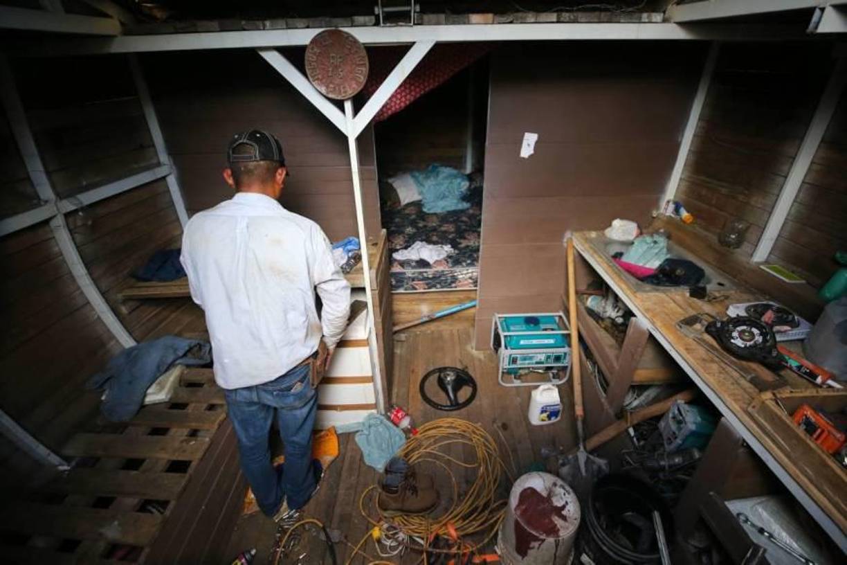 ”Me robaron parte del material, unos 10,000 lempiras, y no puedo terminar el ‘troco’ porque me quedé sin fondos. Lo que se robaron fue hierro. Quien sabe de construcción coincidirá en que es carísimo”, comentó. 