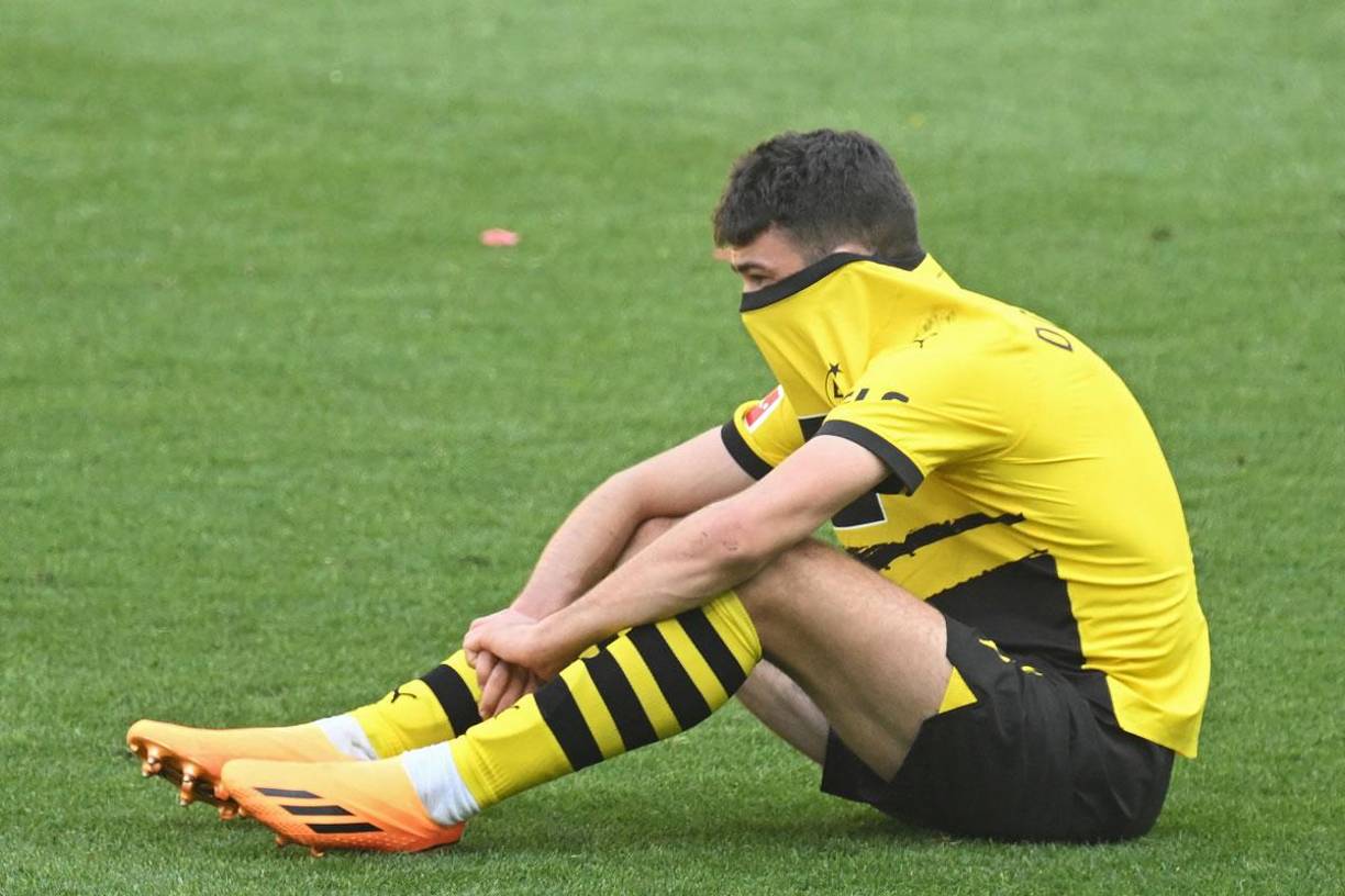 Las dolorosas imágenes del Borussia Dortmund: Reus y Bellingham hundidos
