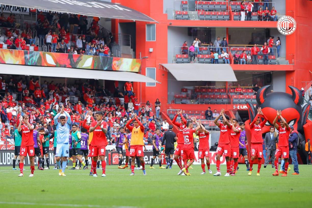 10- Deportivo Toluca Fútbol Club: El club mexicano es el décimo mejor equipo del área de Concacaf.