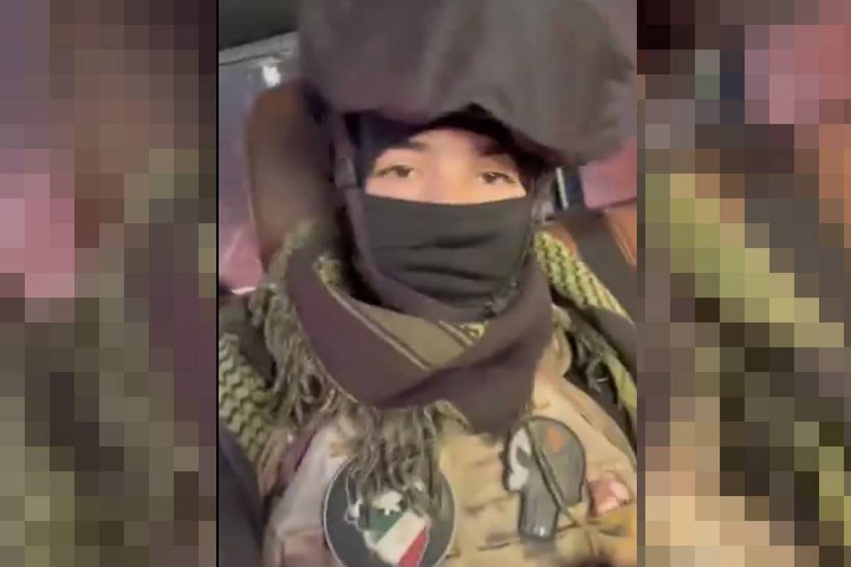 Se conoció que está siguiendo los pasos de su padre que integran un comando armado del Cartel de Sinaloa.