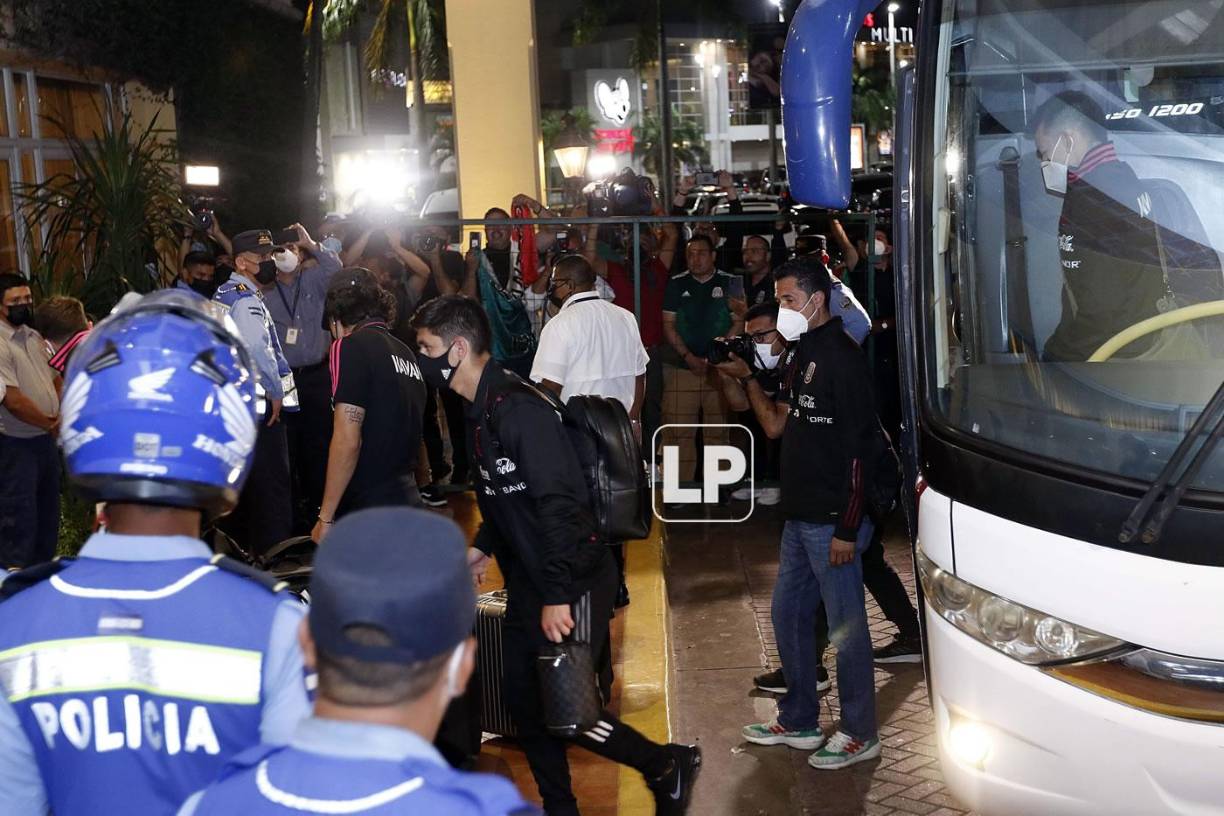 La selección mexicana ya descansa en su hotel de concentración en San Pedro Sula.