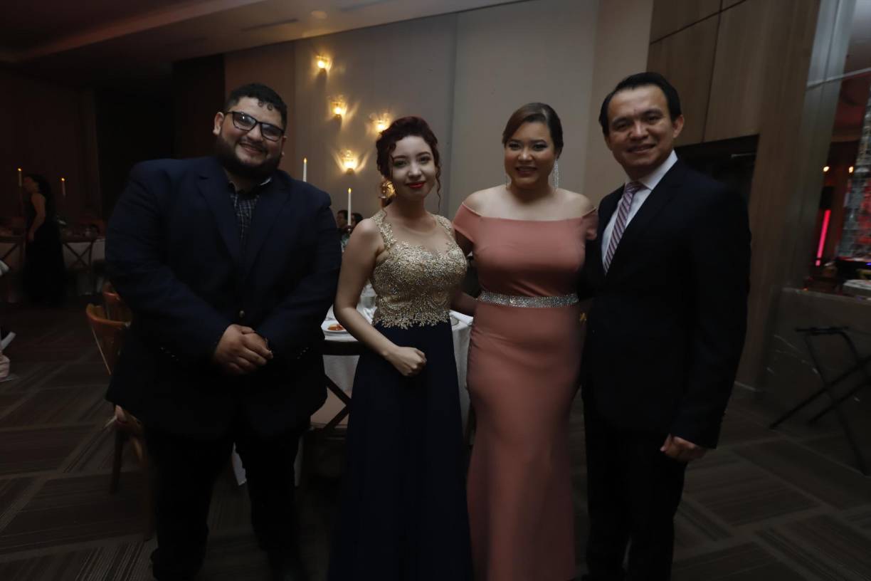 Juan Carlos Dubón, Catherine Morel, Oneyda Girón y Juan Espinoza