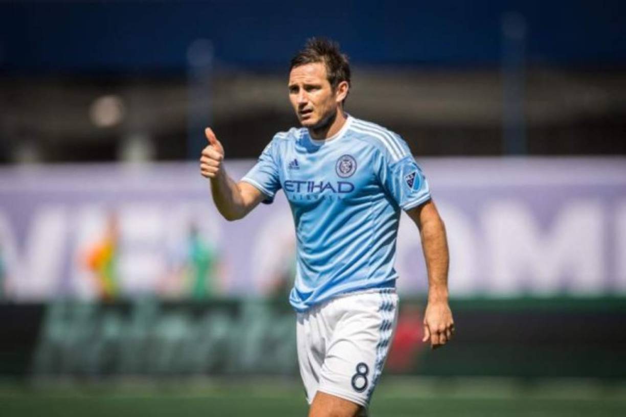 Nº5 Frank Lampard. El inglés del New York City es de los que encabeza la lista con un salario anual de 6 millones de dólares. Foto Cortesía New York City FC