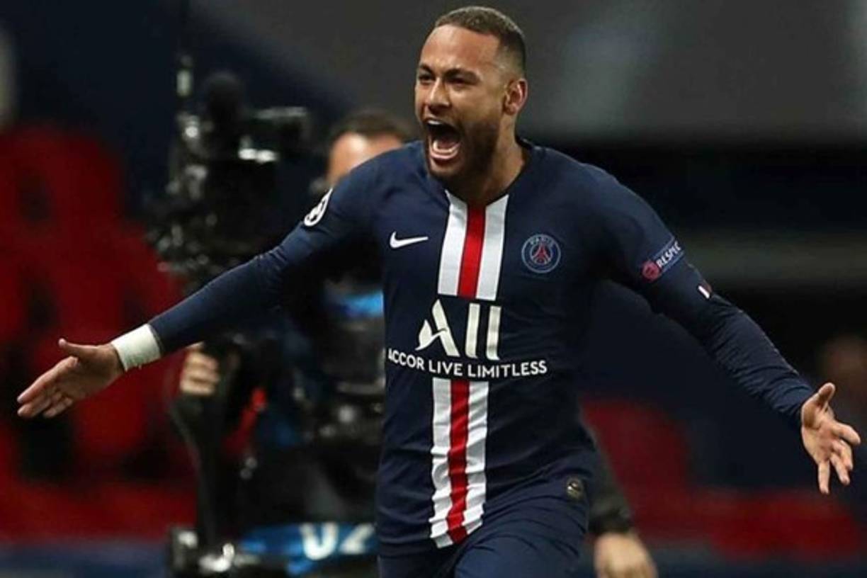 Neymar - Delantero brasileño del subcampeón PSG.
