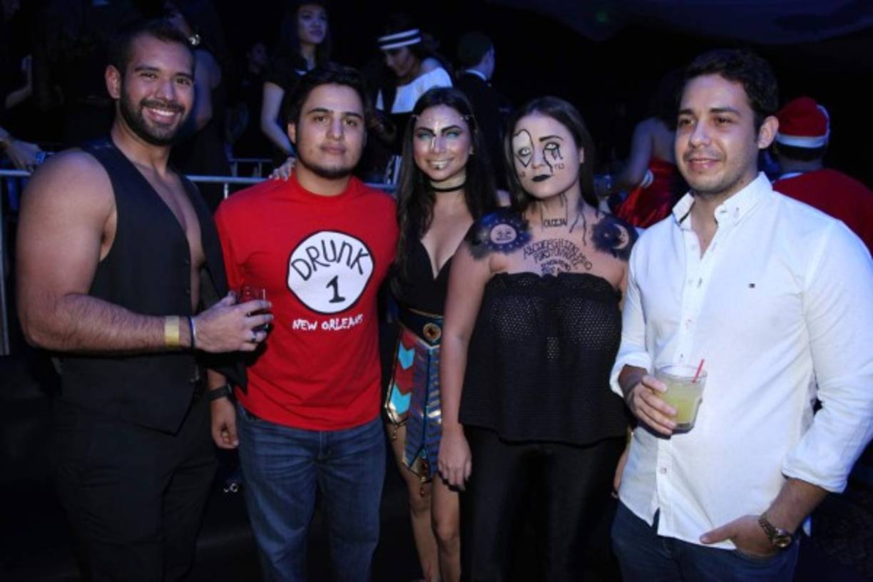 Gabriel Verdial, Basilio Fuschich, Elizabeth Hernández, Claudia Lara y Daniel Boadla.