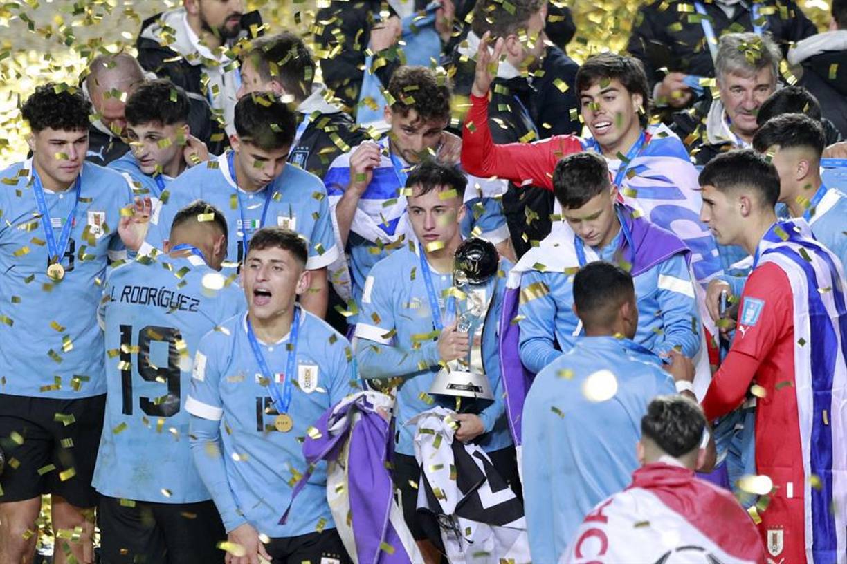 Uruguay campeón del Mundial Sub-20: Festejos y lágrimas en la final