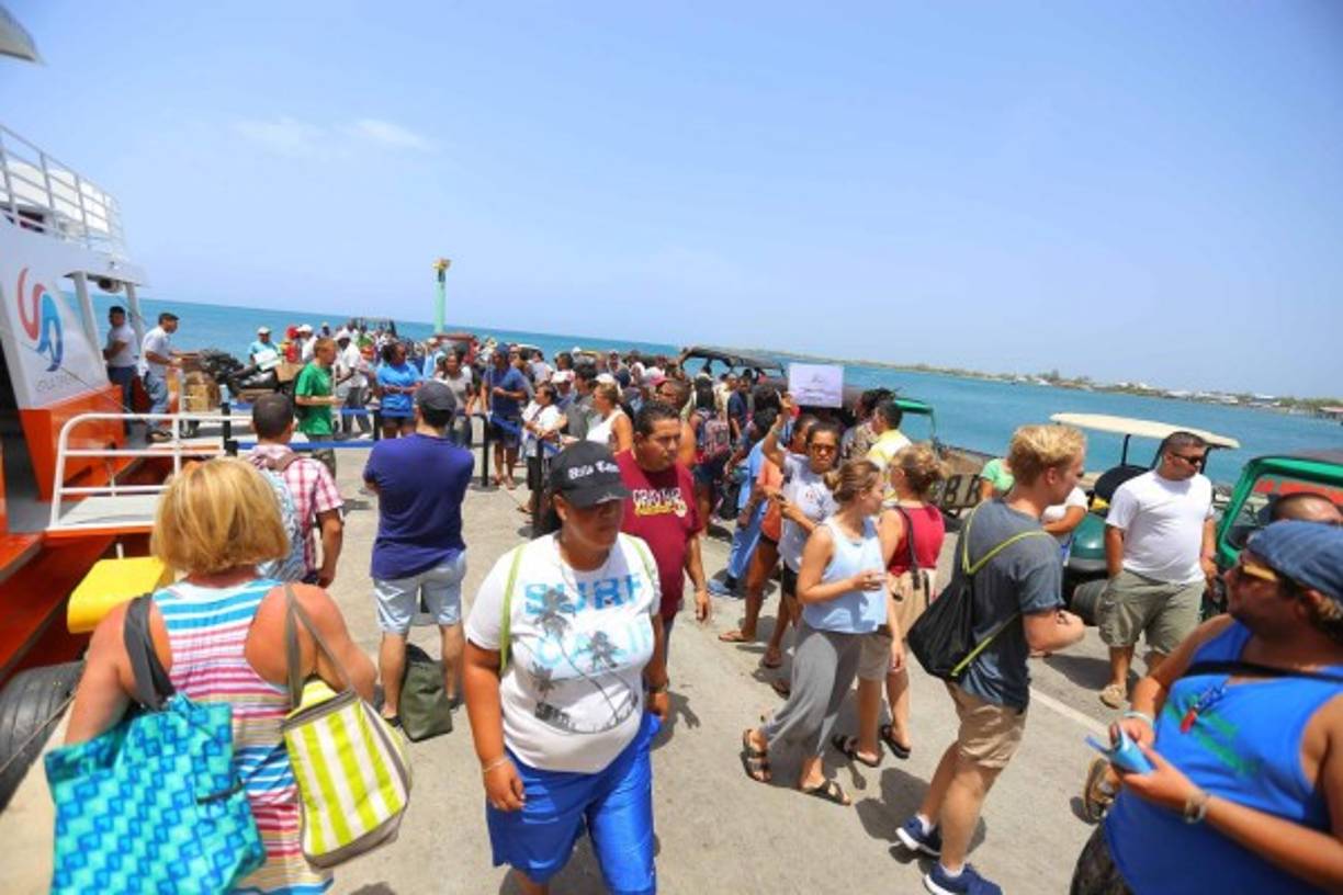 Water Cay es el mejor lugar para acampar en Utila. Foto Yoseph Amaya
