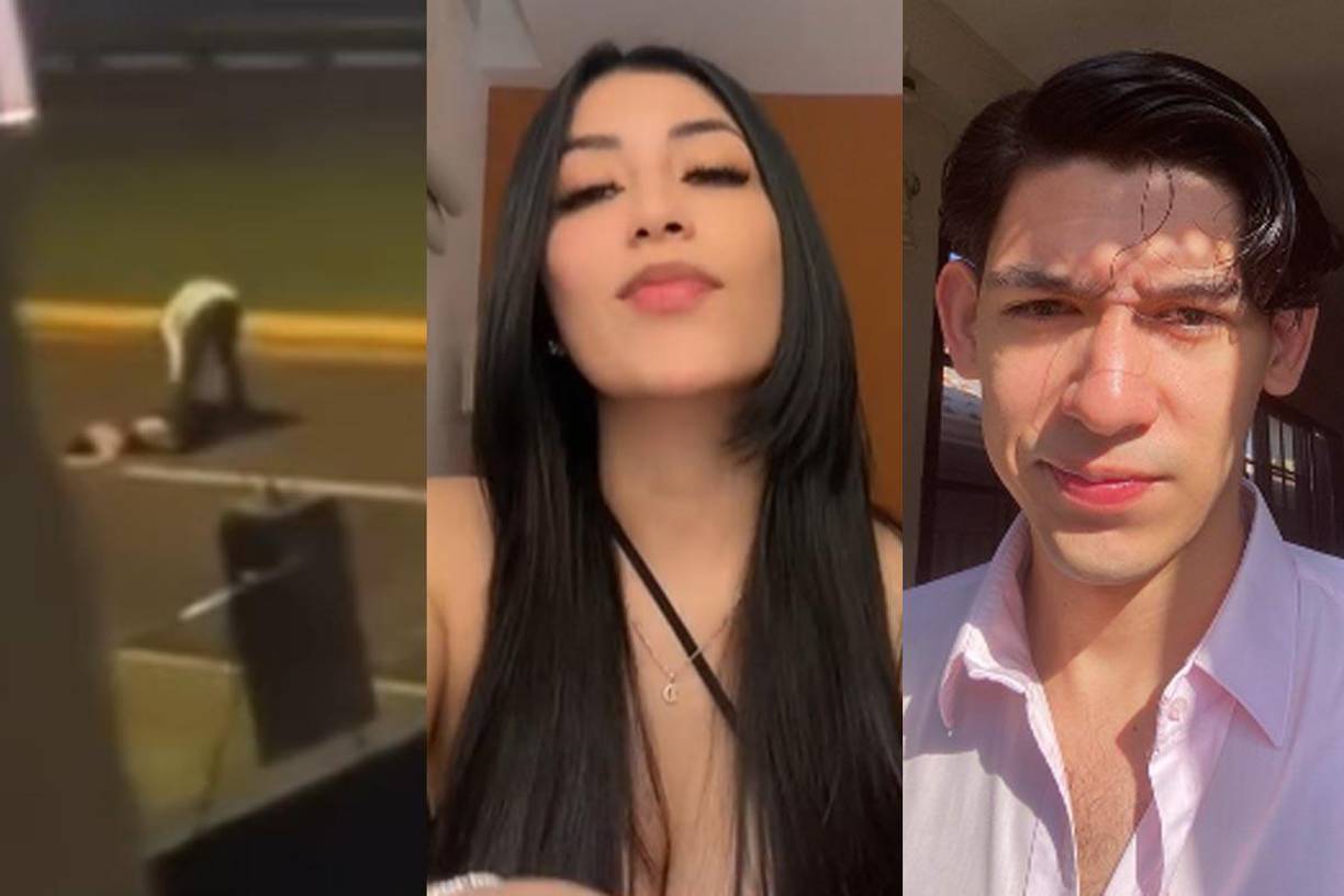 En la primera estación de policía la denunció porque lo había agredido, pero ahí mismo fue arrestado. 