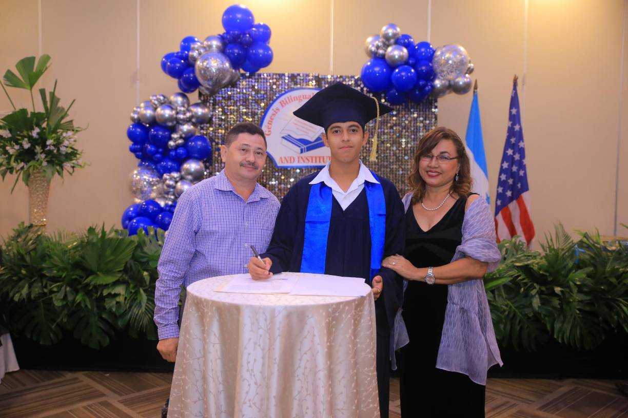 Madre y padre de Kevin Jacobo Enamorado 