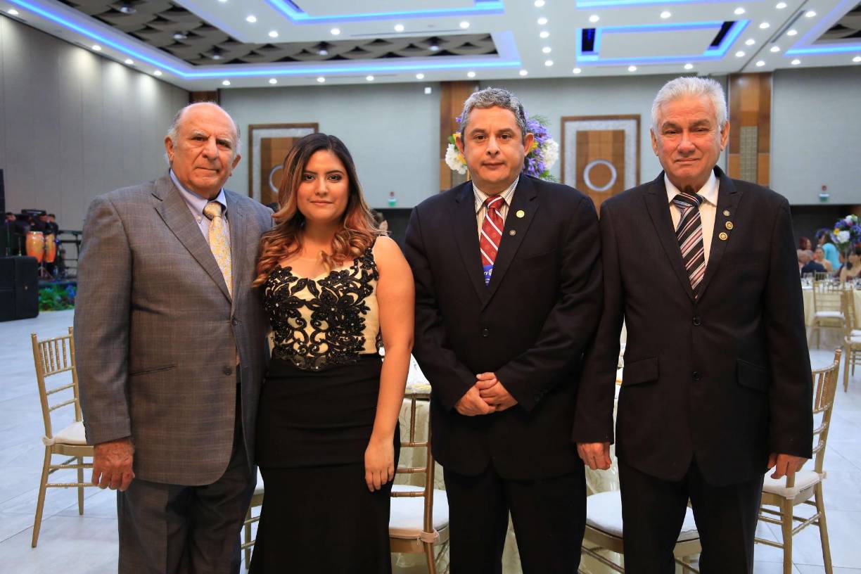 Jack Kattán, Silvia Aguilar, Eduardo Jallu y Alberto Conedera