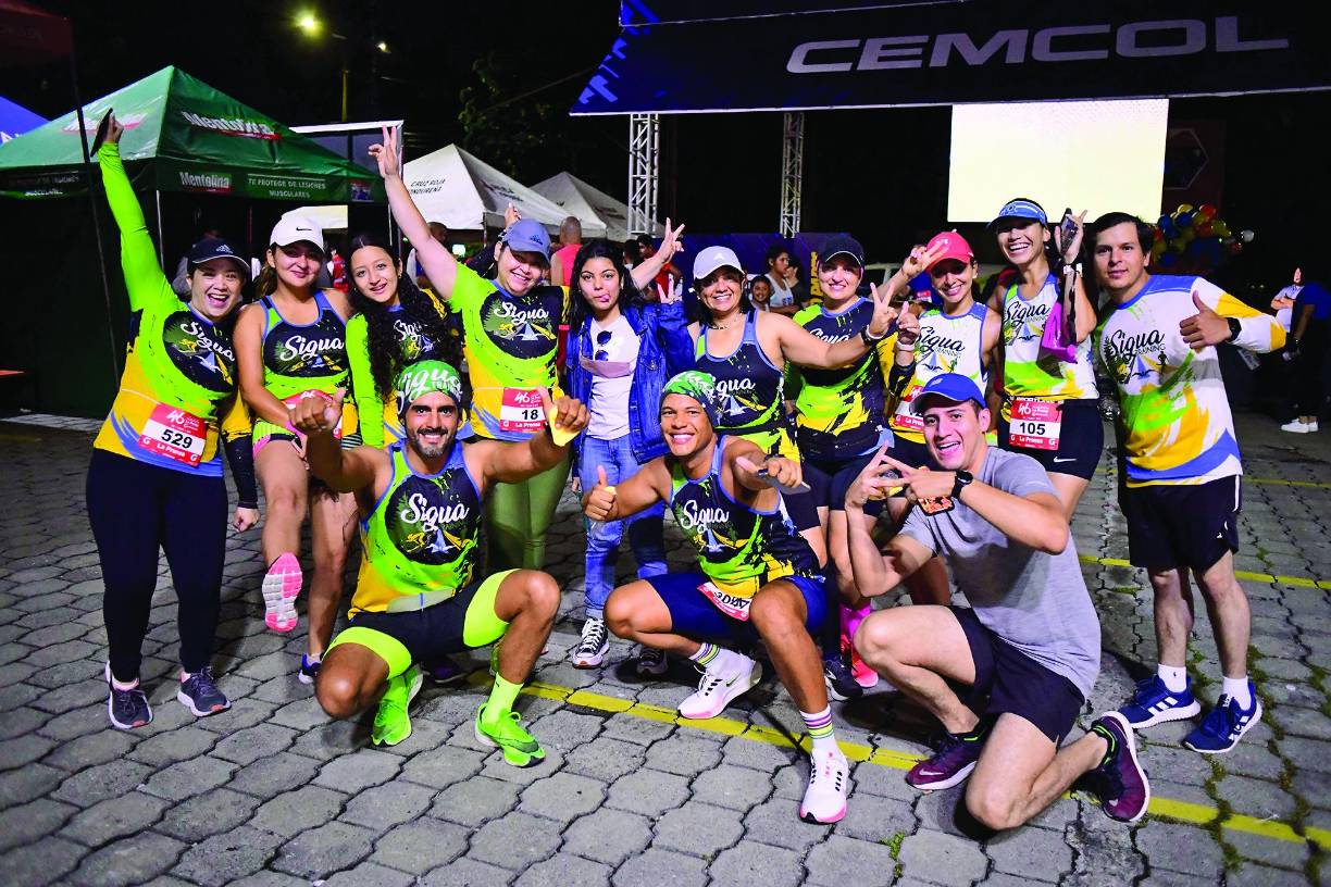 12 miembros de Siguatepeque llegaron desde Siguatepeque horas <br />antes del evento.