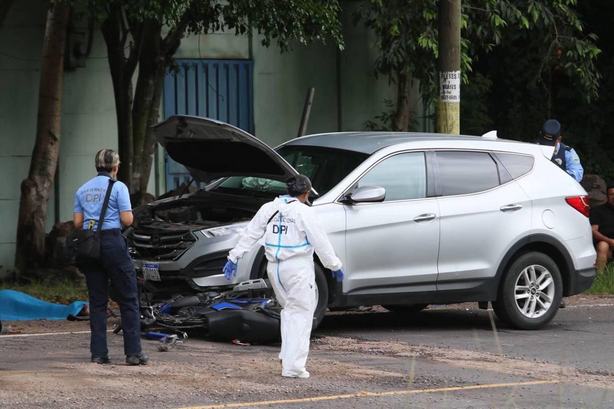 Todo ocurrió a la altura del kilómetro 4, por el sector de El Chimbo.