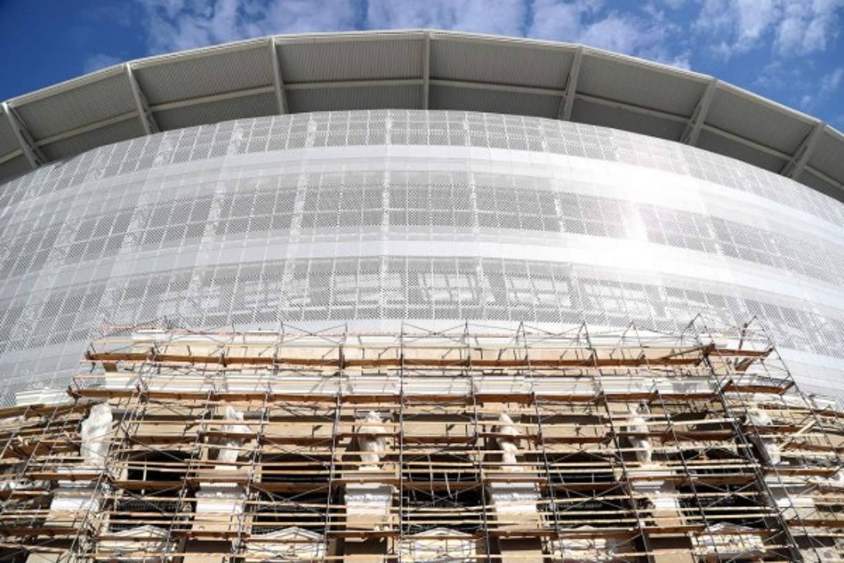 Las obras están atrasadas, pero desde Rusia confían en llegar a tiempo para el inicio de la Copa del Mundo.