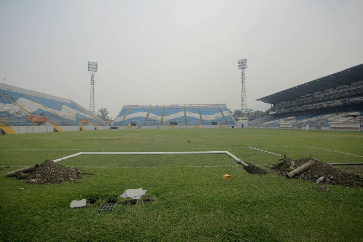 Entre aproximadamente entre 4 y 5 meses estará cerrado el estadio Morazán de San Pedro Sula.