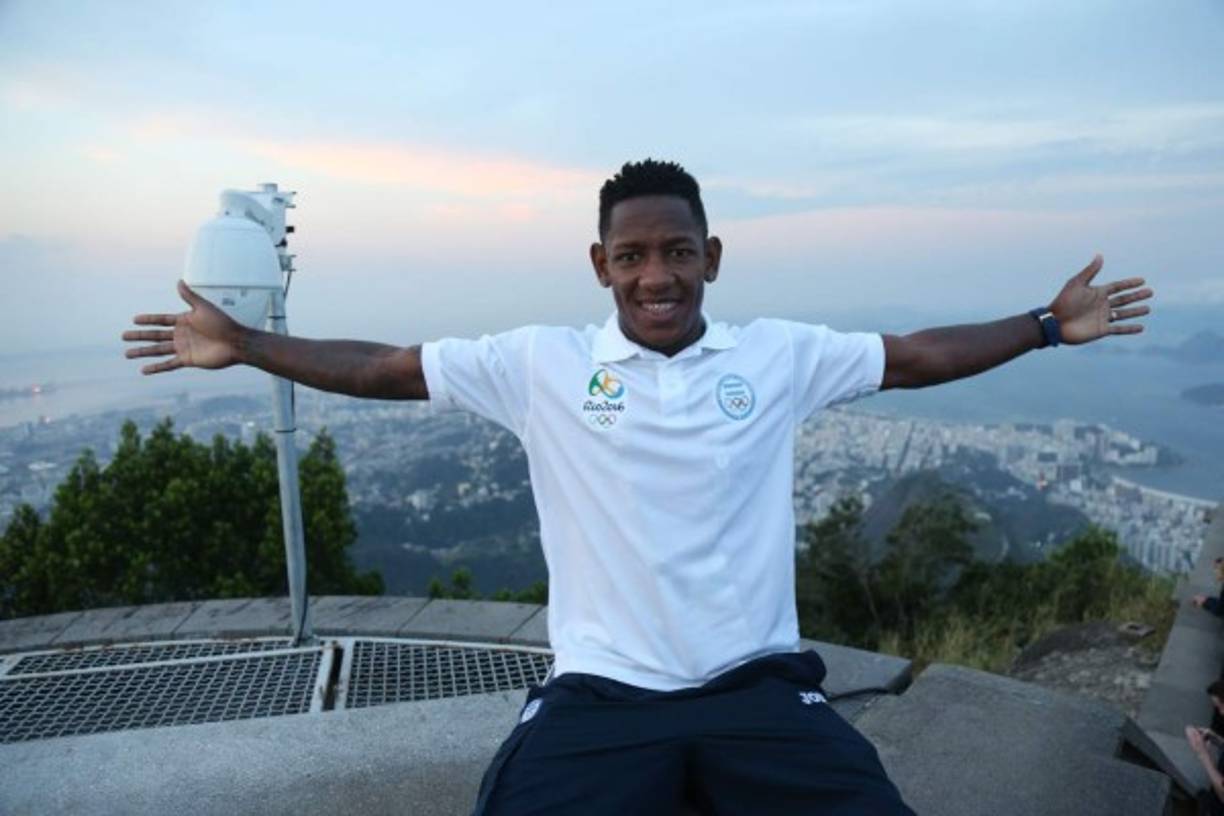 El delantero Romell Quioto se mostró feliz en todo momento.