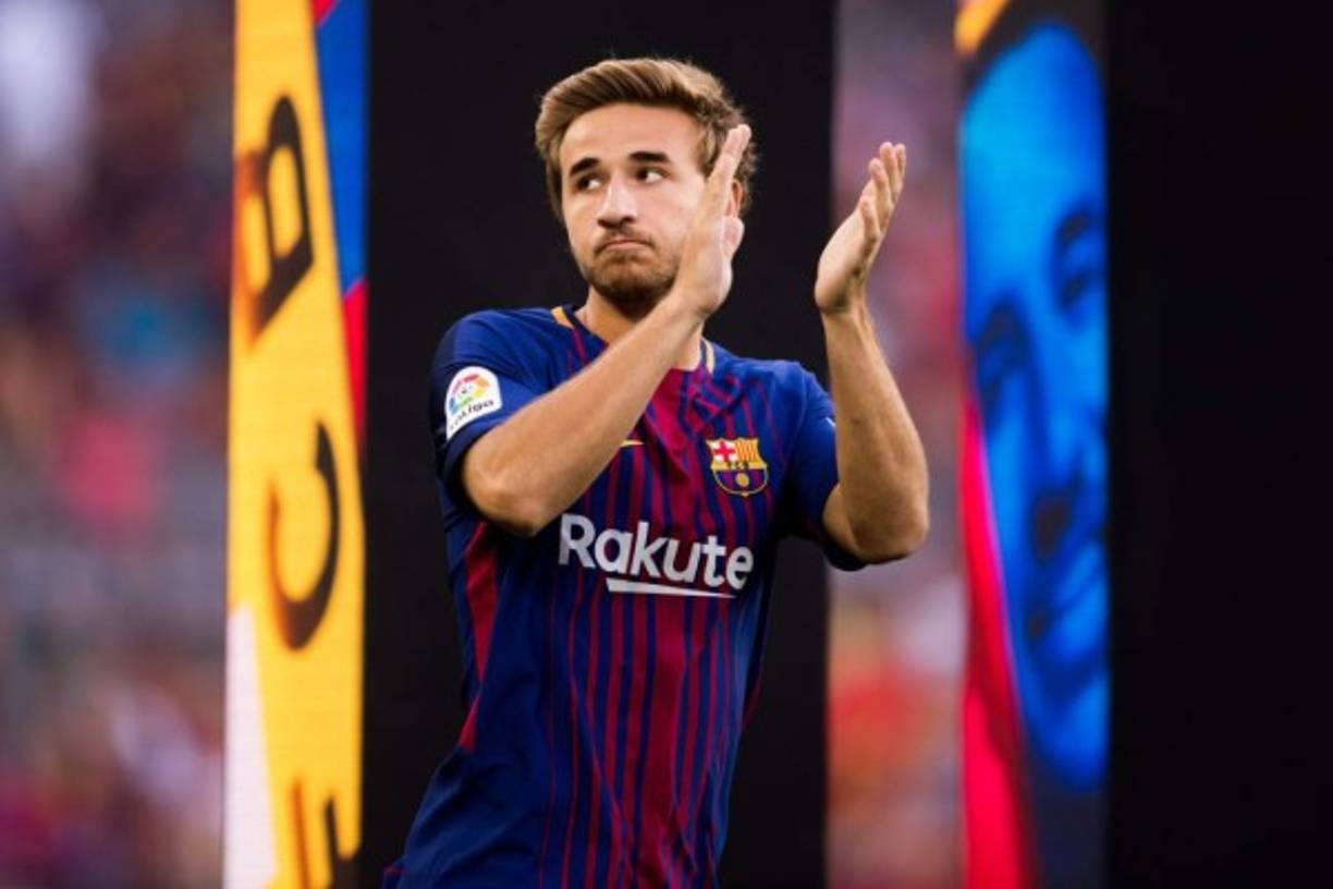 Sergi Samper, mediocampista cedido por el Barcelona a la UD Las Palmas.