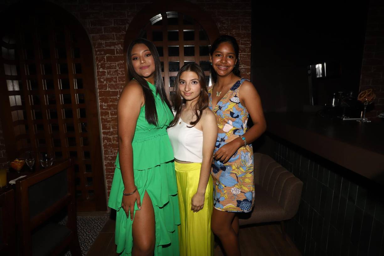 Natalie Pineda, Sofía Verdial y Grecia Montalván