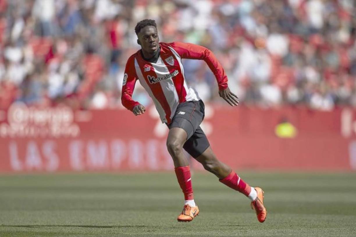 2. Iñaki Williams: 35,7 kilómetros por hora - Su velocidad es temida por los rivales y muy provechosa para el Athletic Club de Bilbao.