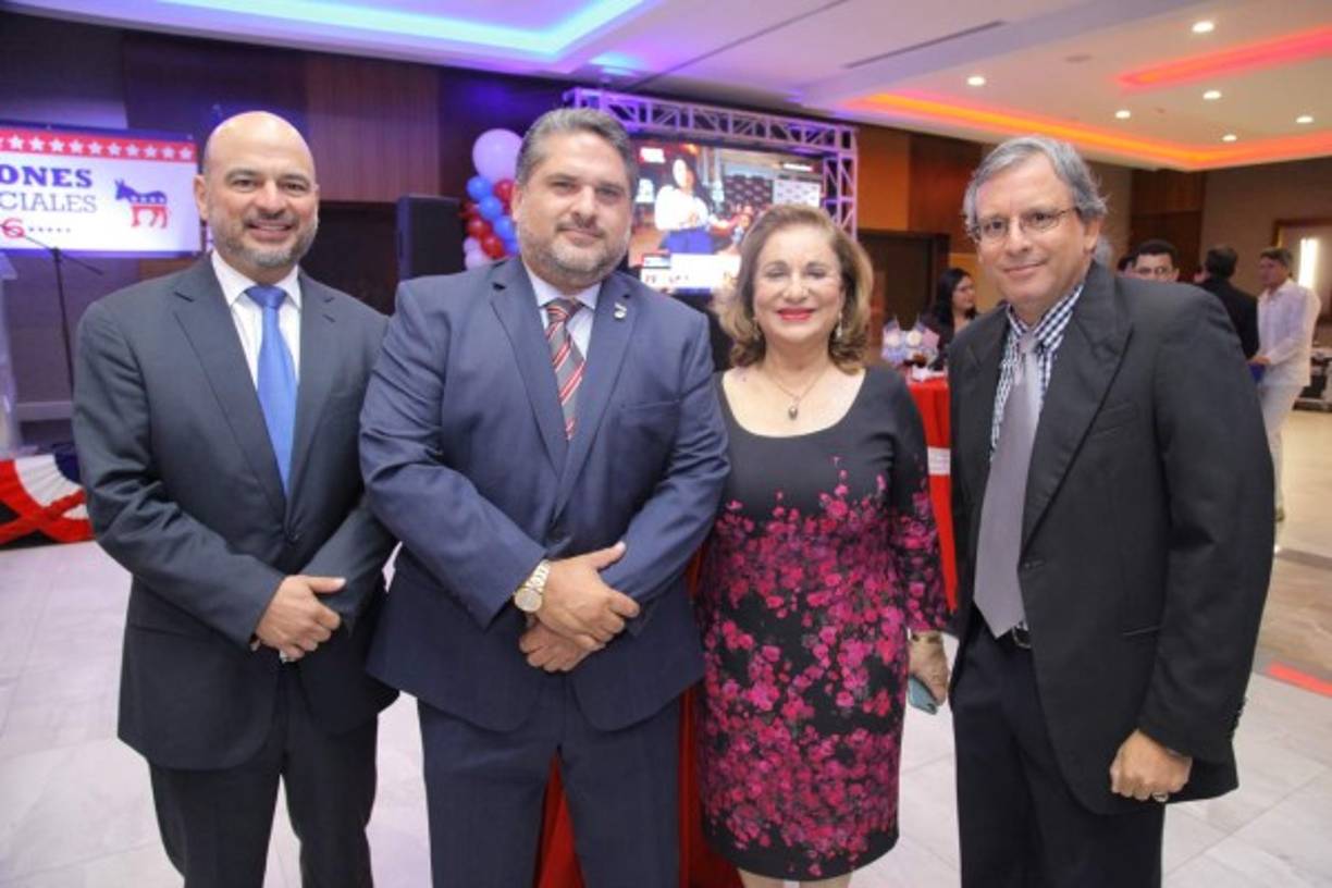 Michael Hawit, Basilio y Suyapa Fuschich.