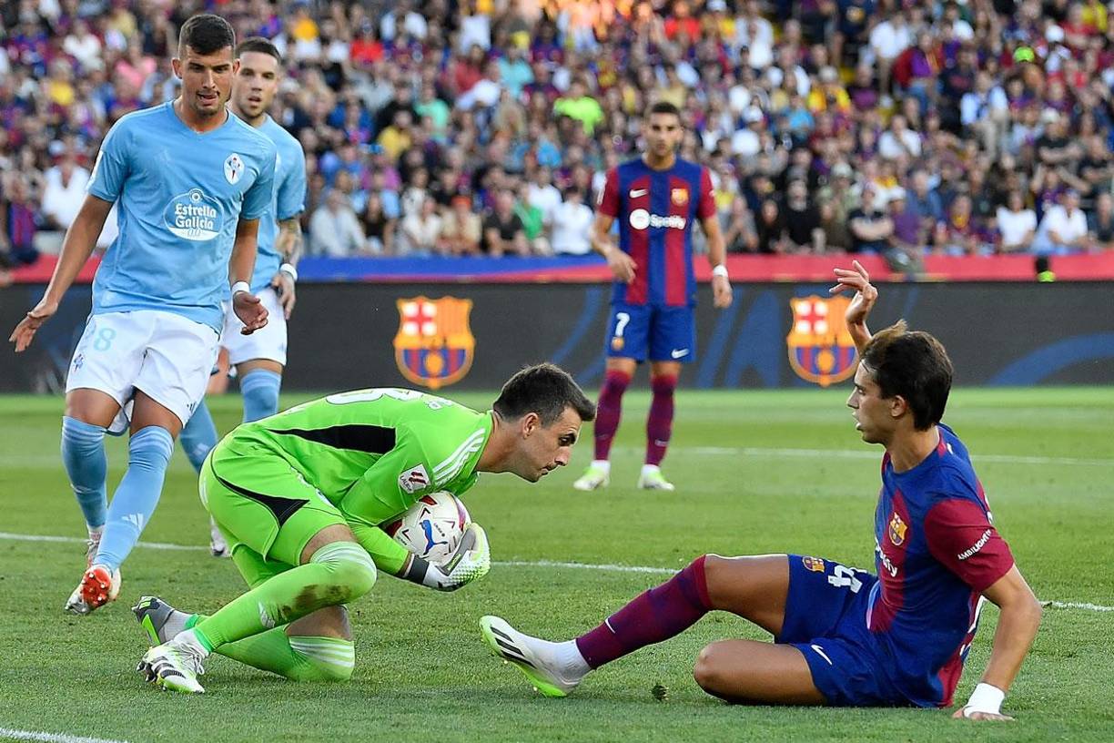 Joao Félix no tuvo su mejor partido ante el Celta.