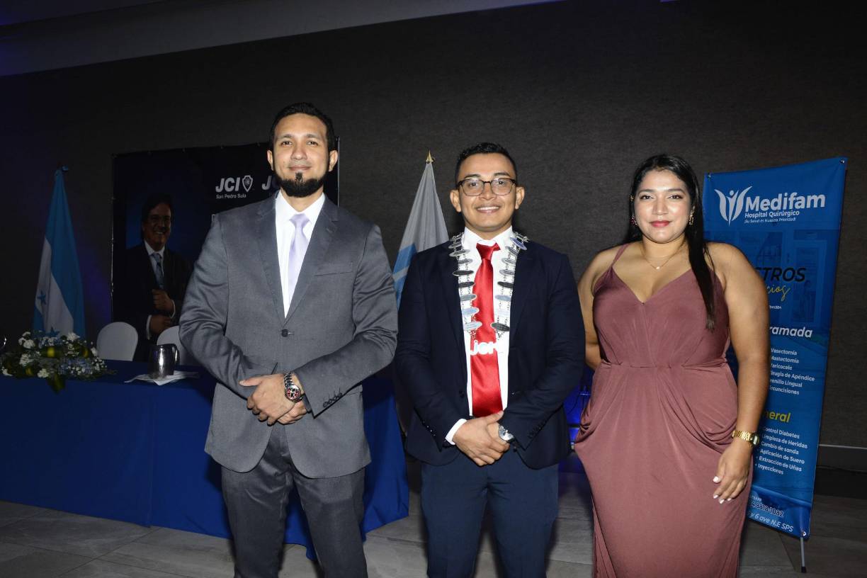 Alberto Gómez, Henry Hernández y Kenia Valeriano