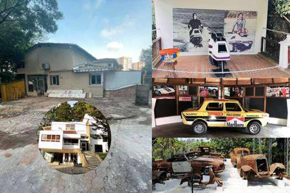 Entre los objetos que se encontraban en esta casa y que eran propiedad del extinto narcotraficante, Pablo Escobar, eran una colección de más de 90 fotografías,