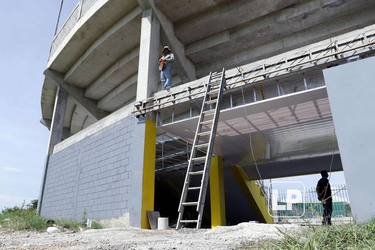 Los trabajadores ya están manos a las obras y los avances marchan de manera acelerada.