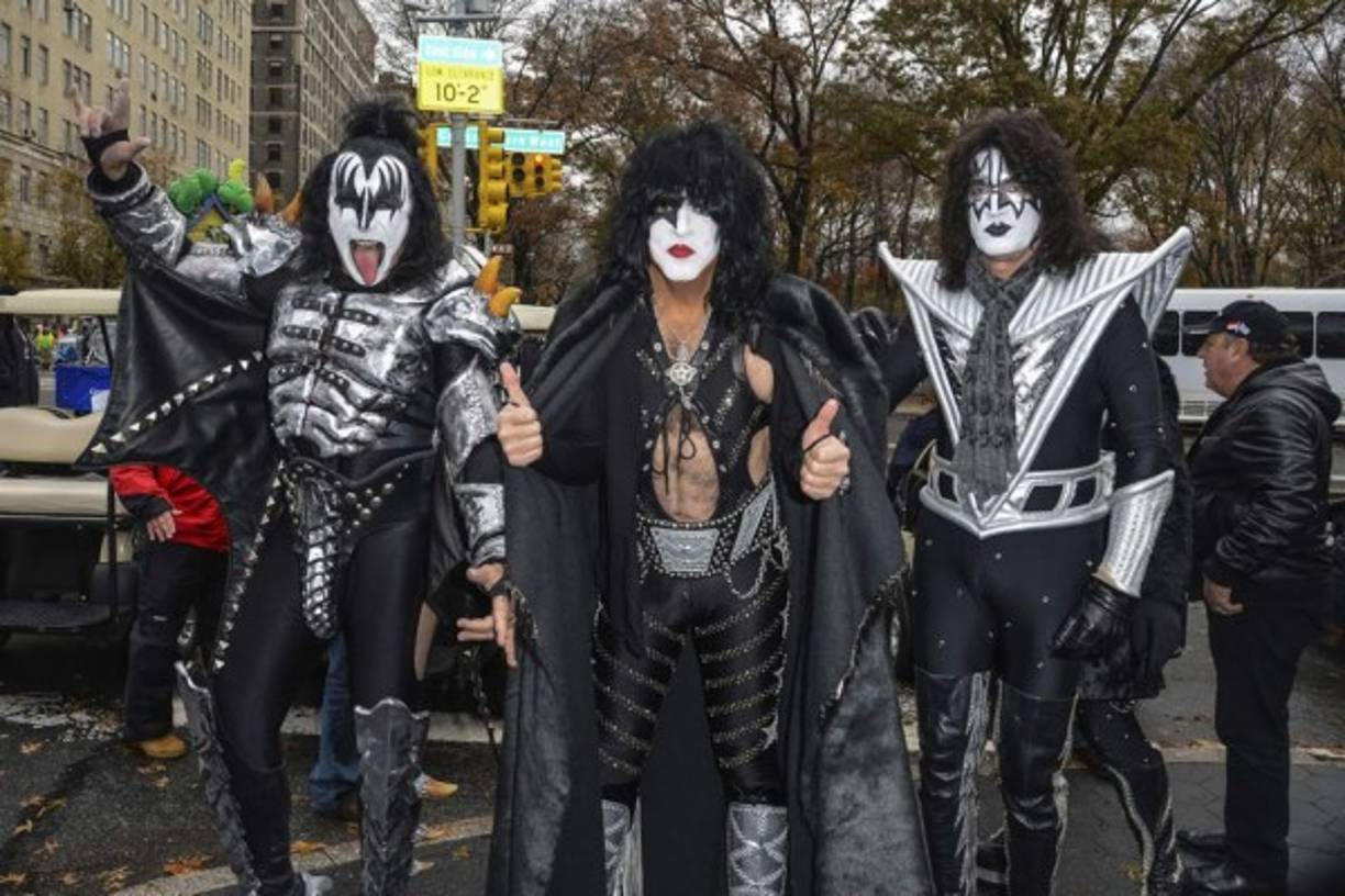 La banda Kiss.