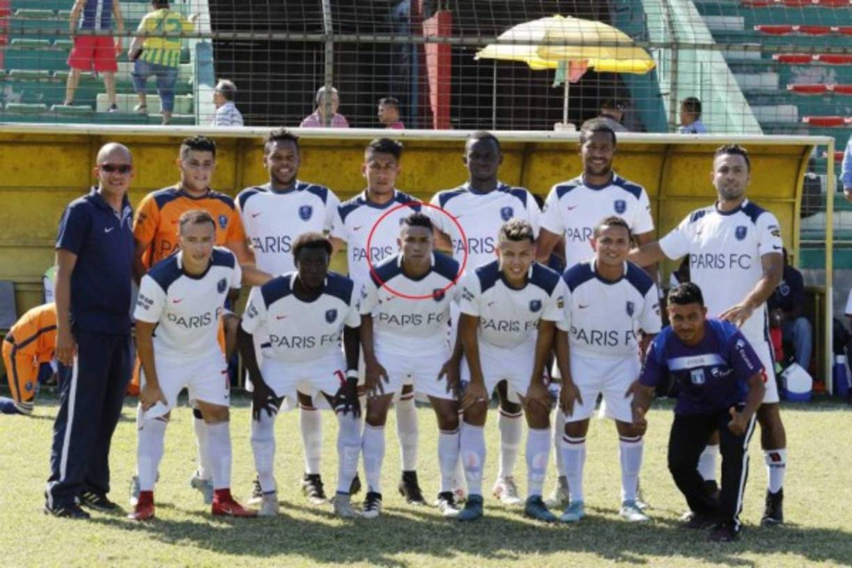 Luis Guzmán, que jugó en el Motagua, defiende ahora los colores del París FC de San Manuel de la Segunda División.