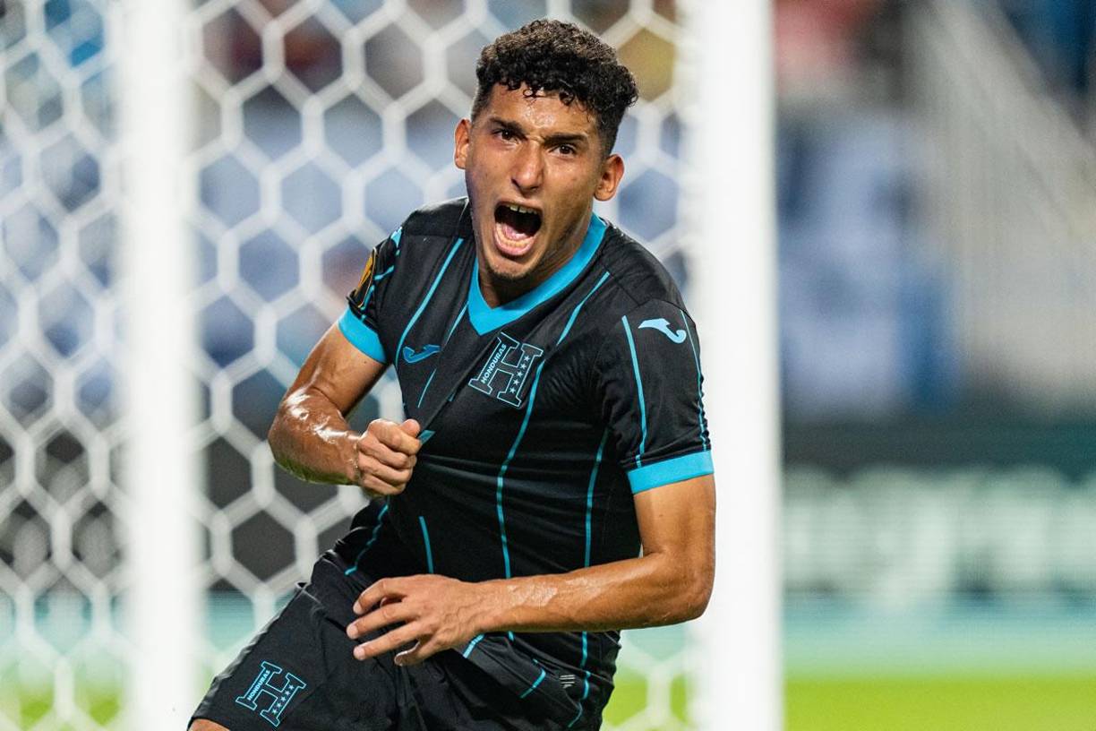 La secuencia de la celebración eufórica de José Mario Pinto tras su golazo ante Haití.