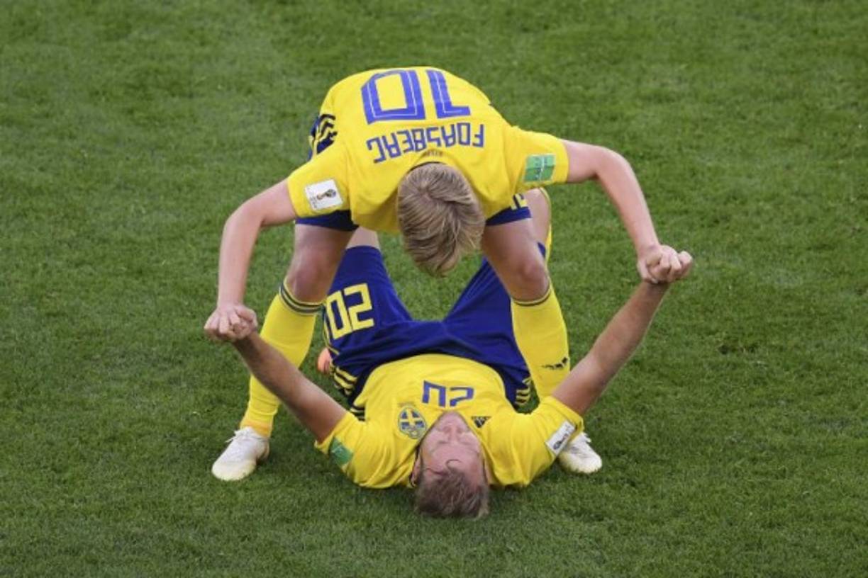 Suecia fue líder del grupo F.