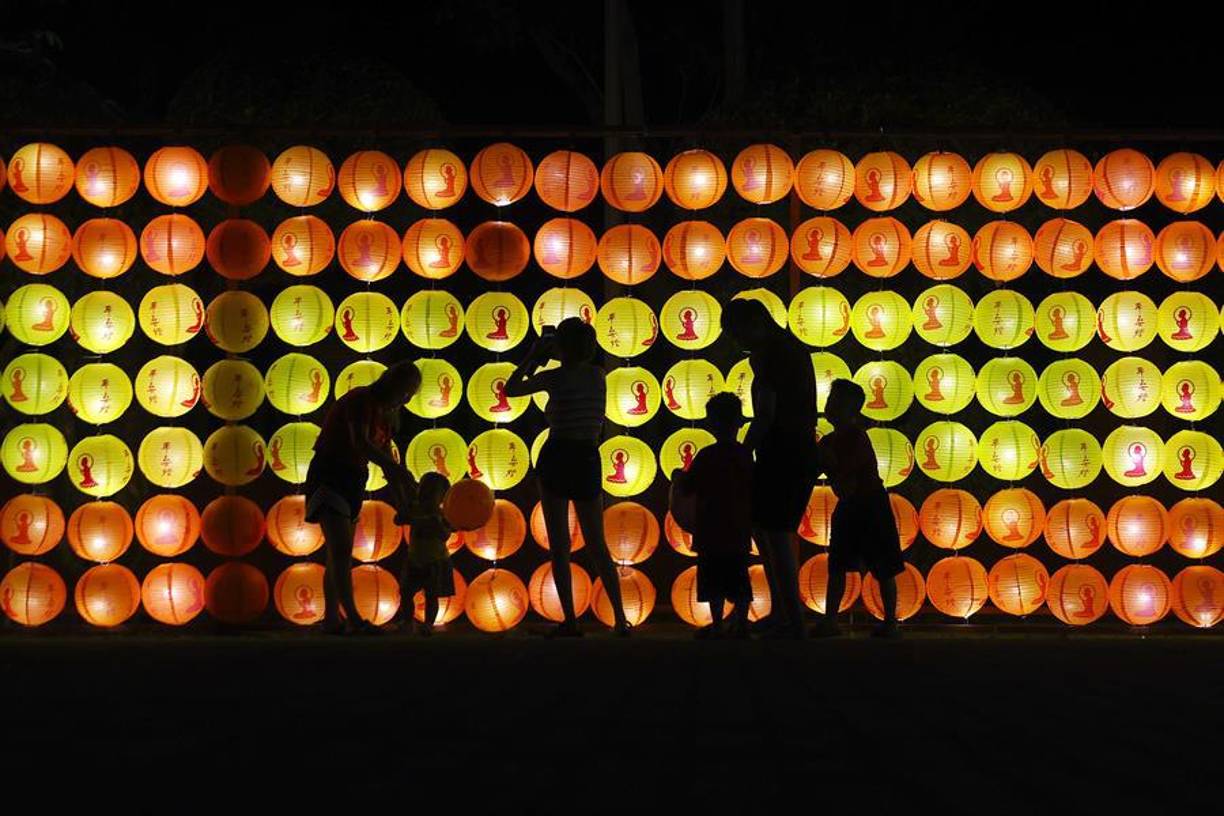 Malasia celebró un festival de linternas.