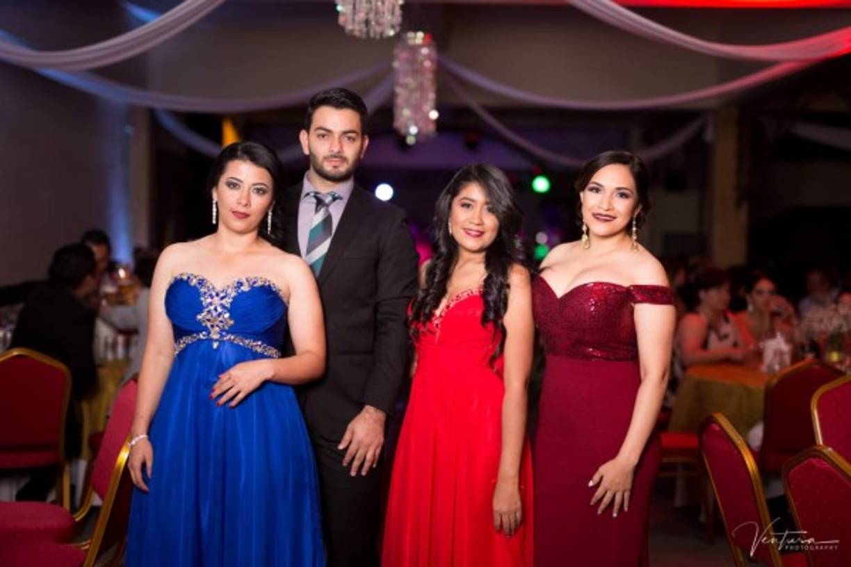 Cinthia Fuentes, Eduardo Mejía, Jenny Benedetto y Jerusalén López.