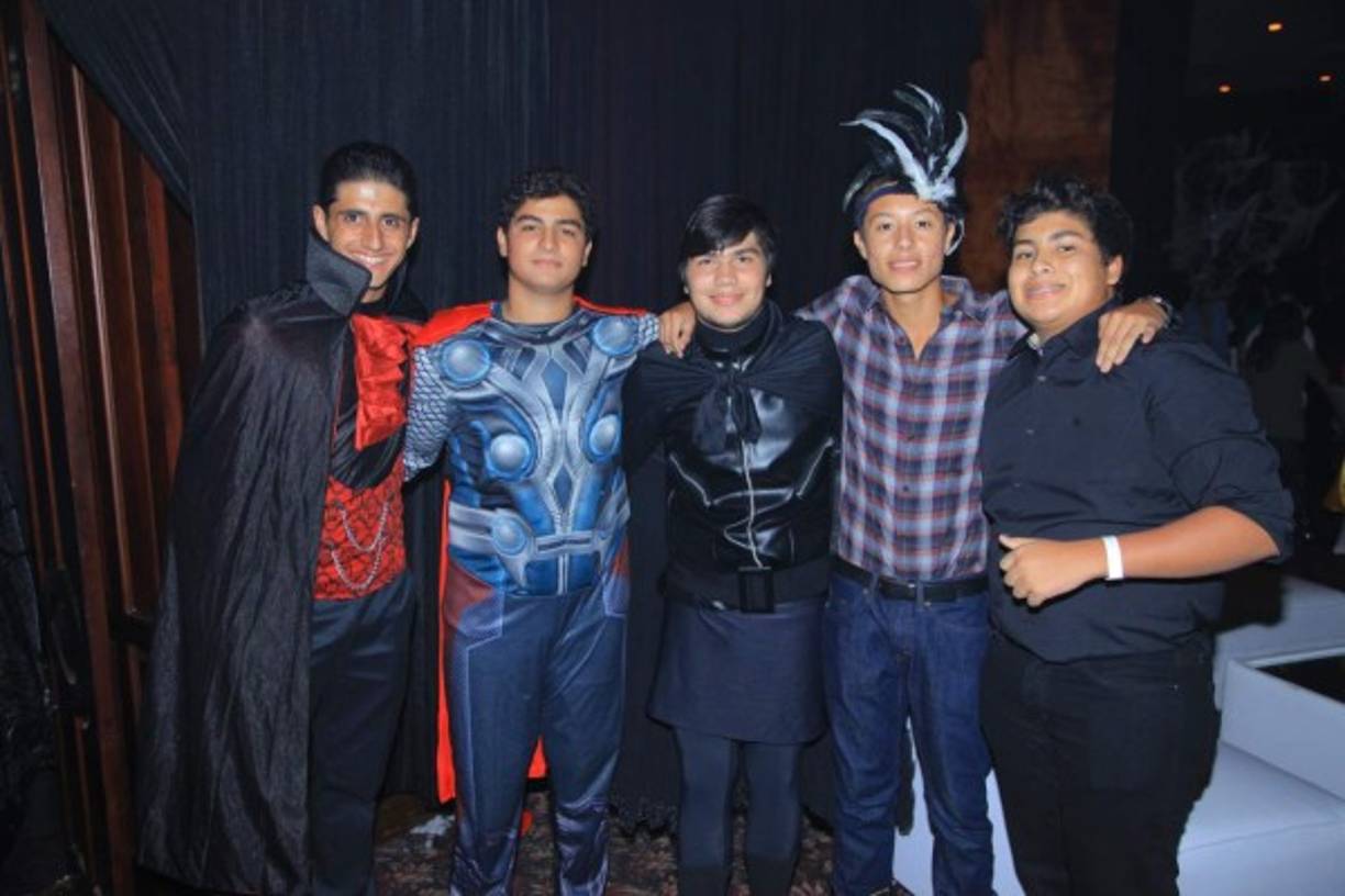 Mauricio Kattán, Carlos Bendeck, José Hawit, Francisco Serrano y Óscar Vicente Carrión.