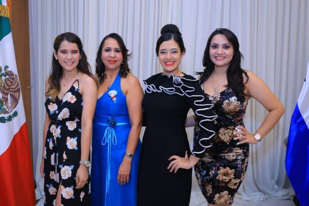 Soany Fúnez, Yanira Romero, Fabiola Bones y Yanira Gonzales.