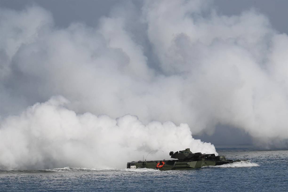 El Ejército taiwanés copió “todas las acciones posibles” que China podría tomar para invadir Taiwán, según el Ministerio de Defensa. 